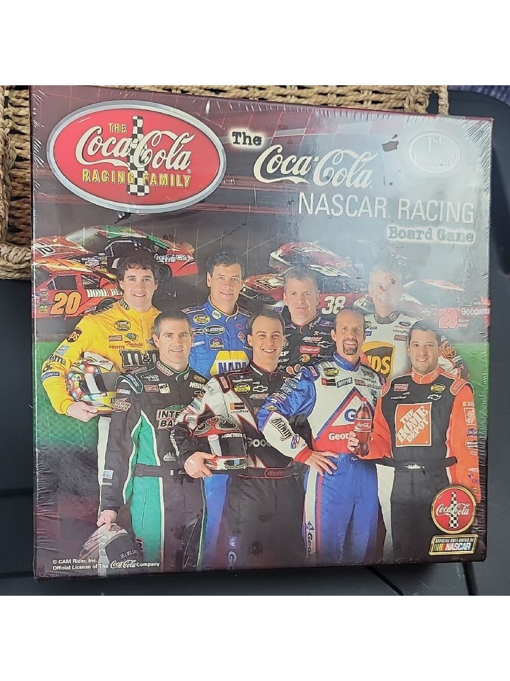 Coca Cola Nascar Racing Board Game 1st Edition New In Box Sealed
